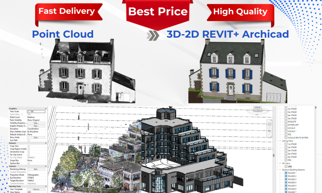 Point Cloud to BIM   Revit   Archicad
